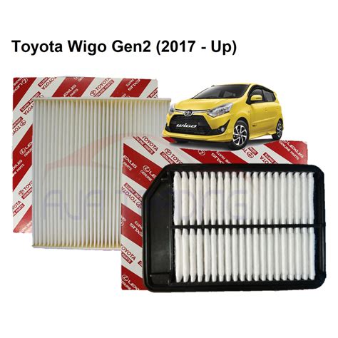 Combo Air Filter And Ac Filter For Toyota Wigo Gen Up