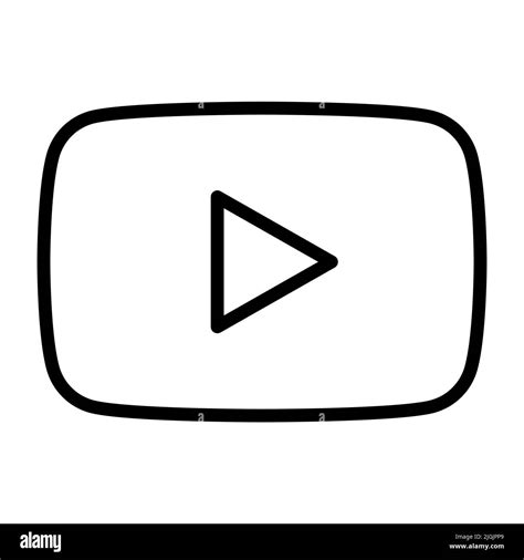 Youtube social media app icon Stock Vector Image & Art - Alamy