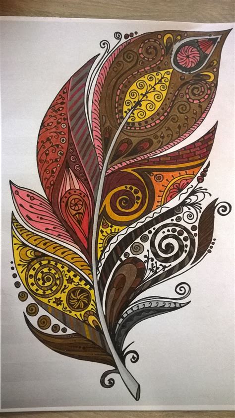 Polychromos bruintinten | Mandala design art, Dot art painting, Feather art