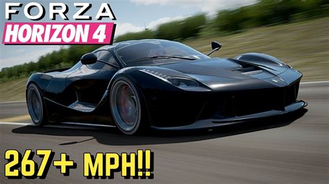 FORZA HORIZON 4 267 MPH LaFerrari Setup YouTube