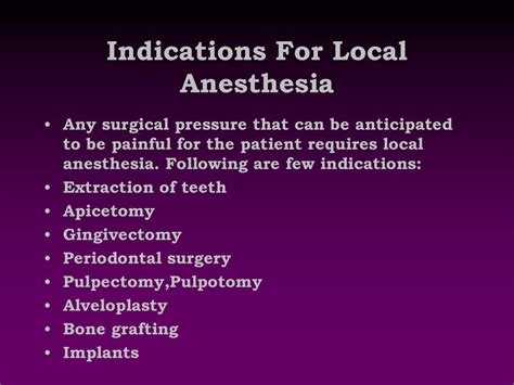 Definition Local Anesthetics Are Drugs That Block Sensory And Motor