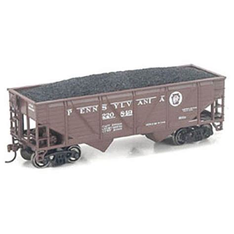 Athearn Ho Scale 34 2 Bay Hopper Wcoal Load Pennsylvania Railroadprr