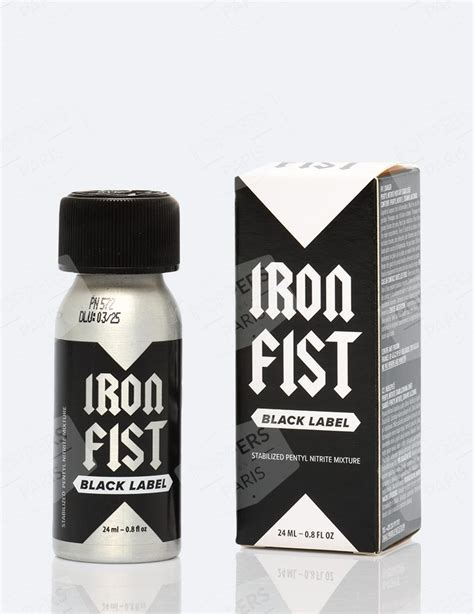 Trio Poppers Iron Fist Ml L Original Black Label Et Ultra Strong