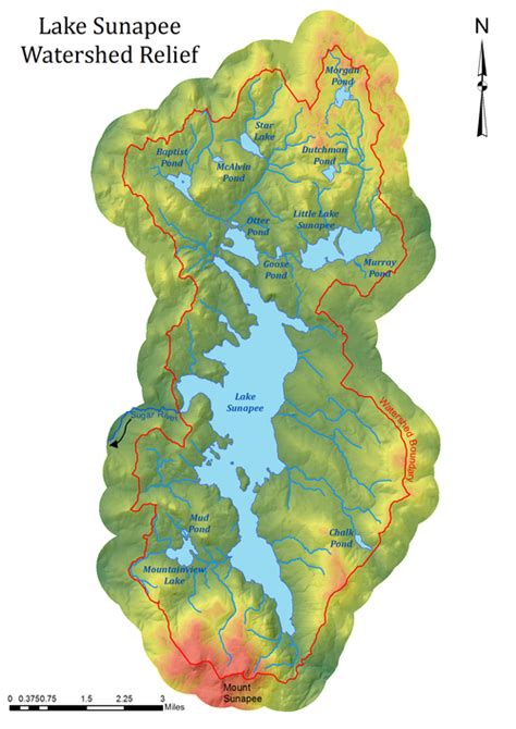 Map Of Lake Sunapee Nh Callie Veronike