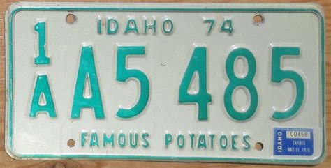 Idaho | Product categories | Automobile License Plate Store: Collectible License Plates for Less