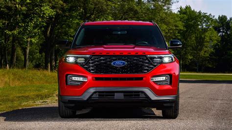 2022 Ford Explorer ST Revealed With Rear-Wheel Drive, New ST-Line