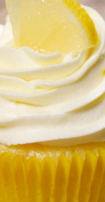 Lemon Cupcakes With Lemon Buttercream Recipe Lemon Desserts