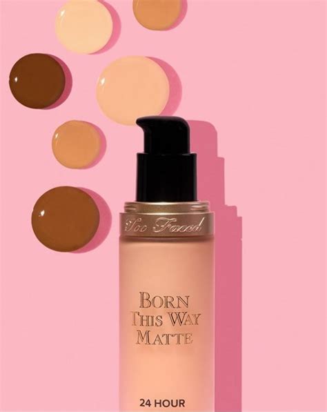 Sneak Peek Too Faced Born This Way Matte 24 Hour Foundation