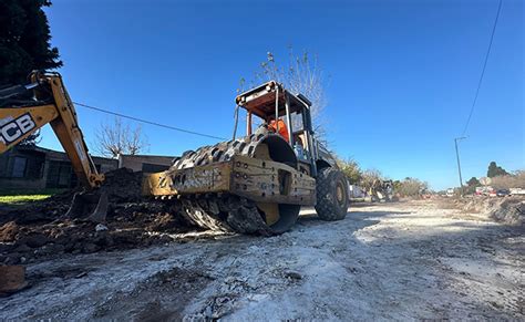 Avanza la construcción de la colectora del Camino de las Latas en