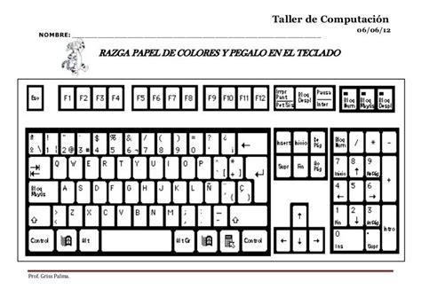 Computación Computadora Para Colorear Imagenes Para Teclado Teclado