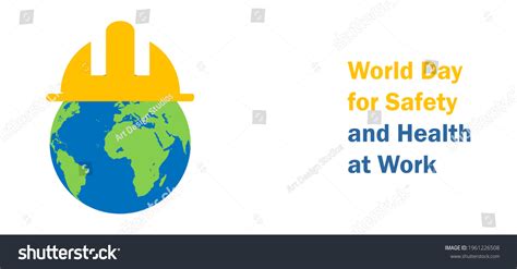 World Day For Safety And Health At Work Vector Royalty Free Stock