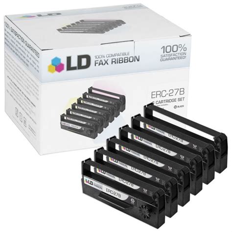 Epson Erc B Black Ribbon Cartridge Inkjets