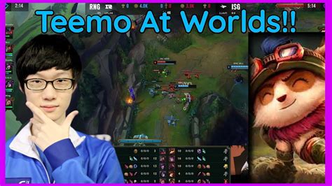 This Is What Happens You Pick Teemo At Worlds Youtube