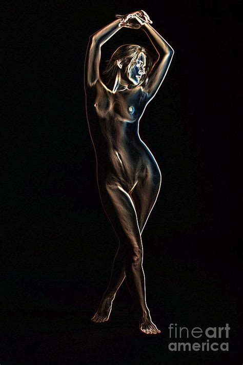 Nadia Fine Art Nude Photograph In Color Photograph By Kendree