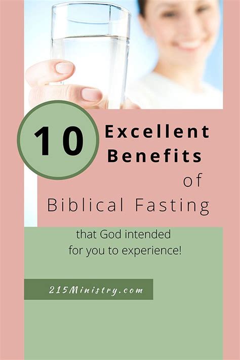 10 Excellent Benefits Of Biblical Fasting Prayer And Fasting Fast And Pray Bible Encouragement