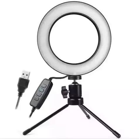 Luz Pra Tirar Fotos Live Maquiagem Iluminador Ring Light Led