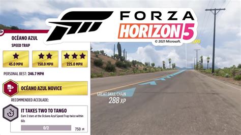 Forza Horizon 5 Speed Trap Oceano Azul It Takes Two To Tango