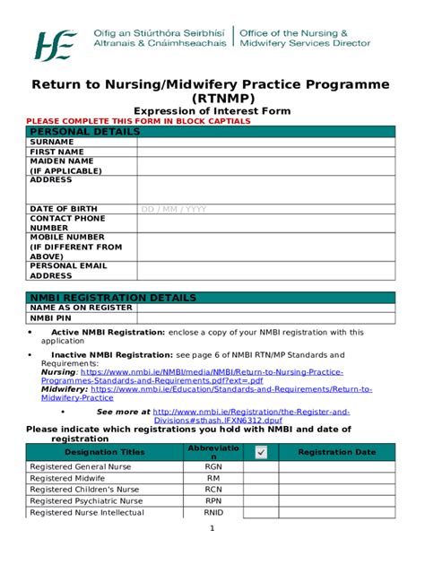 Careers In Nursing And Midwifery Health Service Executive Doc