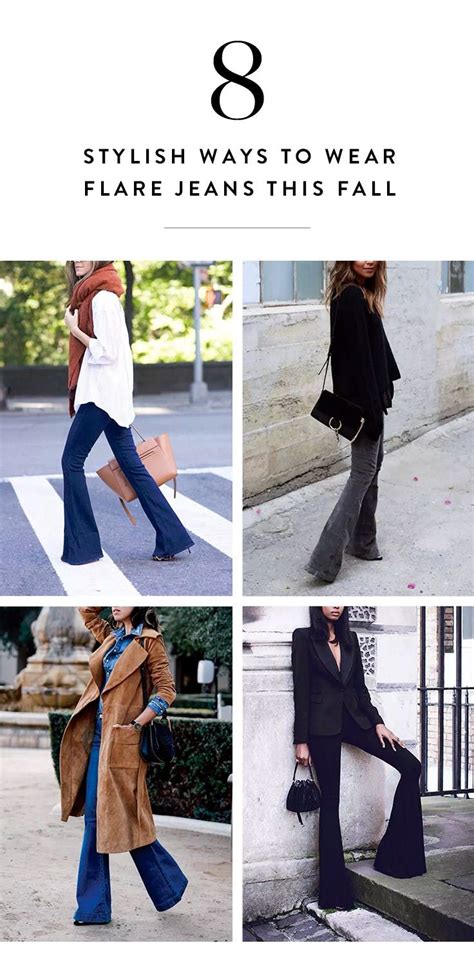 Stylish Ways To Wear Flare Jeans This Fall Flare Jeans Outfit Winter