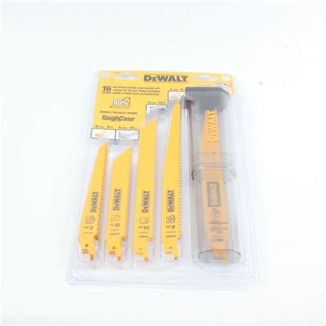 Dewalt Dw4899 16 Piece Bi Metal Reciprocating Saw Blade Set