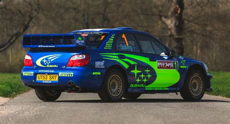 Ex Petter Solberg Subaru Impreza WRC Car Goes Under The Hammer Carscoops