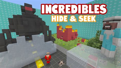 Minecraft Xbox Hide And Seek Incredibles Youtube