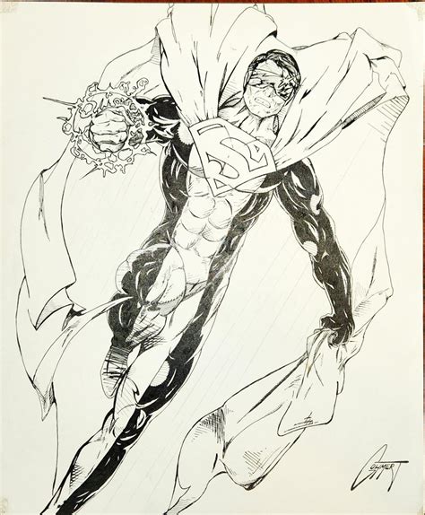 Superman Eradicator : r/comicbookart