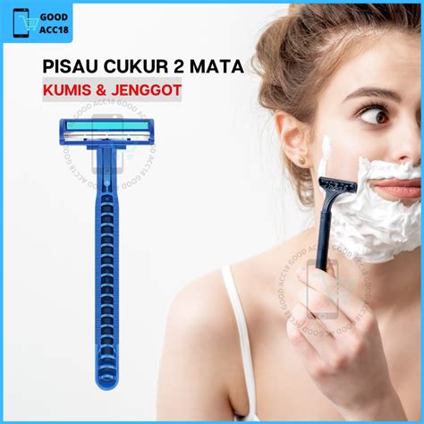 Jual Alat Cukur Kumis Cukuran Jenggot Mata Pisau Pencukur Bulu