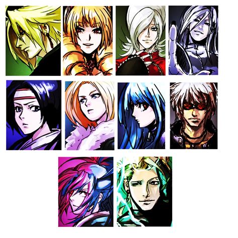 KOF Characters by fallenAngelUQ on DeviantArt