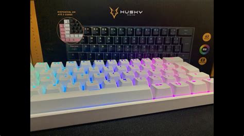 Teclado 60 Husky Blizzard Abnt2 Unboxing Youtube