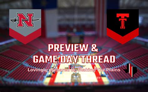 Preview Game Day Thread Nicholls Vs Texas Tech Staking The Plains