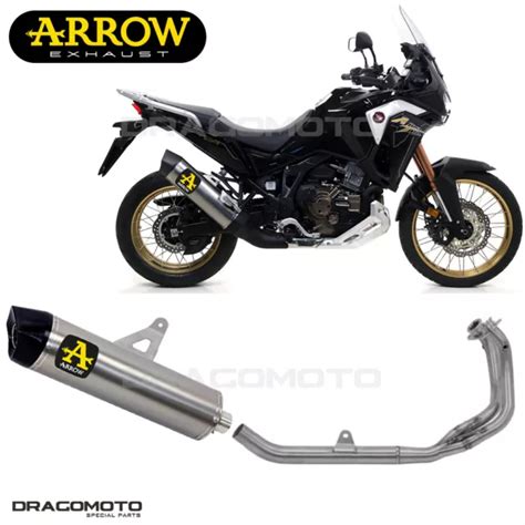 FULL EXHAUST HONDA CRF 1100 L AFRICA TWIN 2020 2021 ARROW Titanium CC