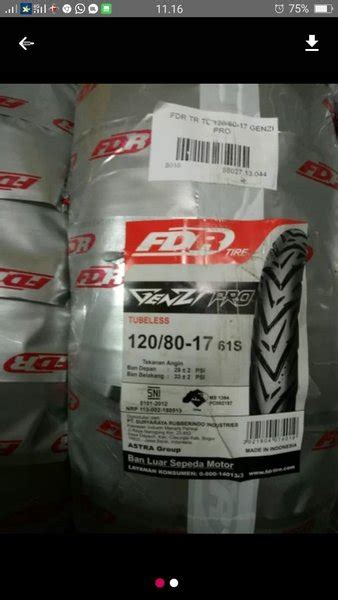 Jual Ban Luar Fdr Genzi Pro Tubles Ring Di Lapak Bmr Store