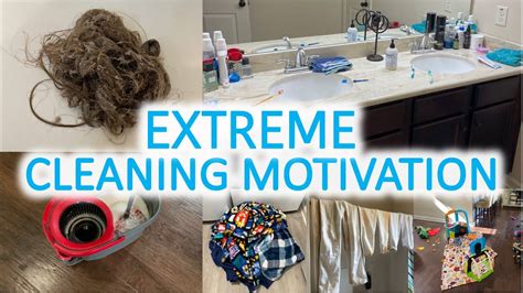 New Extreme Cleaning Motivation Mom Life Clean With Me Plus