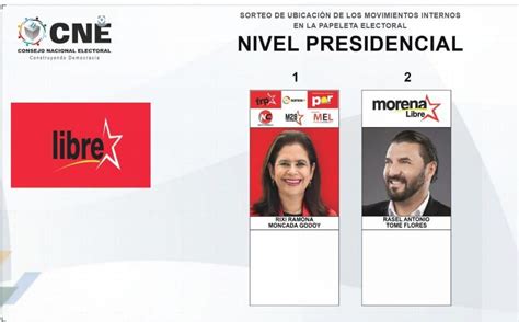 Cne Define Oficialmente Las Posiciones En Papeletas Para Elecciones