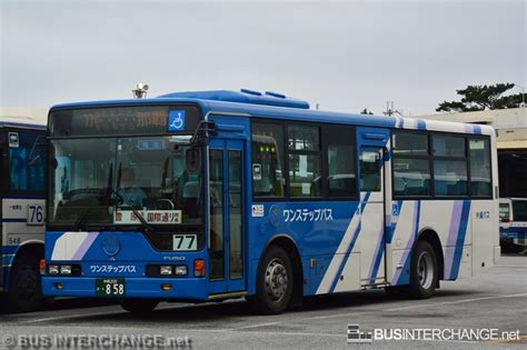 Bus 77 Okinawa Bus Mitsubishi Fuso Aero Star æ²ç 200 ã 858