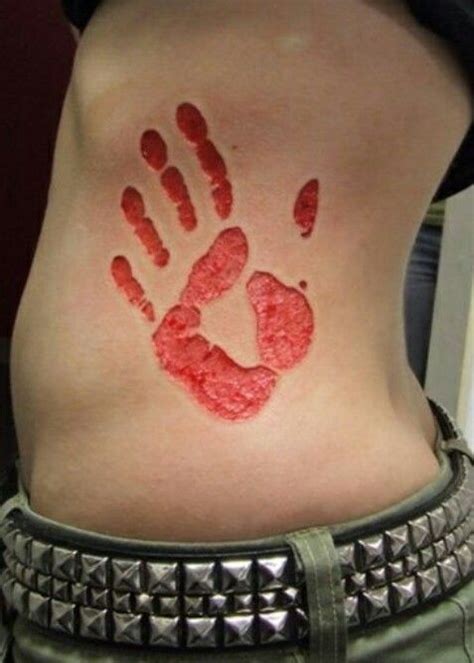 Supernatural Tattoo Castiel Handprint Supernatural Angel Wings