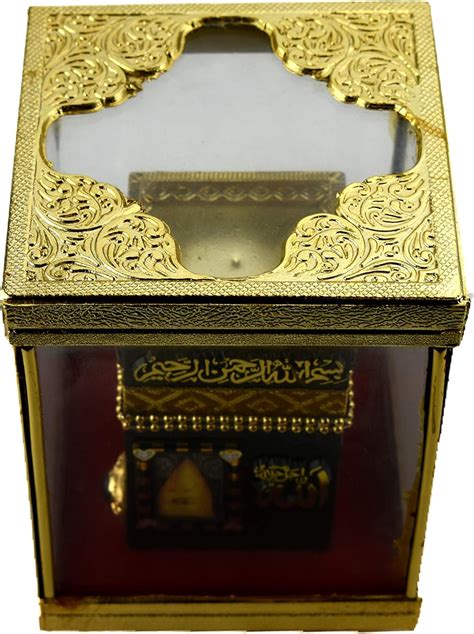 Buy Quran Khana Kaba Decoraive Kaaba Mecca In A Glass Box Holy Model