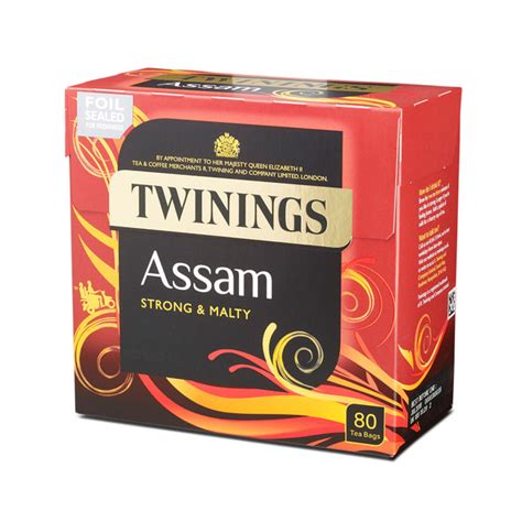 Twinings Assam Black Tea Strong And Malty 80 Envelopes