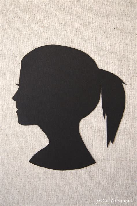 How to Make Your Own Silhouette Portrait