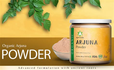 Ayurvedix Organic Arjun Ki Chaal Powder Terminalia Arjuna Arjun