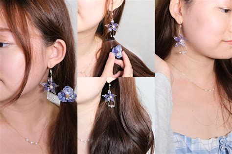 【台中水晶花手作課程體驗diy 】en Su Jewelry一縷．手作珠寶 台中逢甲工作室 製作水晶花耳飾、花簪過程分享及心得 一起去