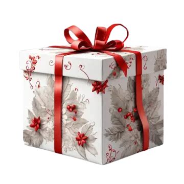 Elegante Caja De Regalo Con Cinta Y Lazo PNG Dibujos Elegante Caja De