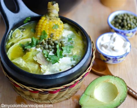 Ajiaco Colombiano (Colombian Chicken and Potato Soup) | My Colombian Recipes