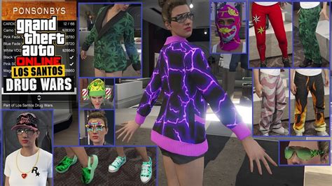 GTA Online Unreleased Clothes Masks Tattoos More Female Drug