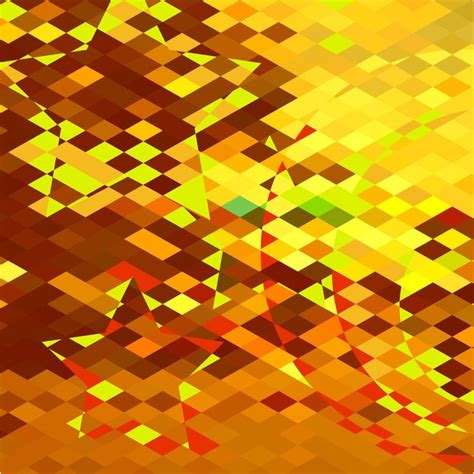 Premium Vector Autumnal Forest Abstract Low Polygon Background