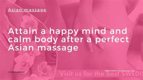 Ppt Attain A Happy Mind And Calm Body After A Perfect Asian Massage Powerpoint Presentation