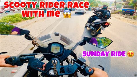 Sunday Ride Scooty Rider Race With Me Mussoorie Uttarakhand