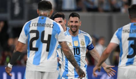 El último baile de Messi Argentina le ganó 2 0 a Canadá y es