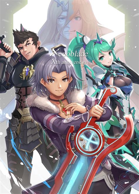 Pneuma Malos Alvis Zanza And Architect Xenoblade Chronicles And 2